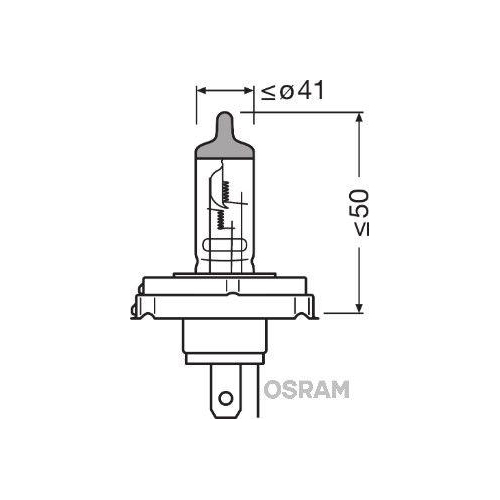 Gl&uuml;hlampe Fernscheinwerfer Ams-osram 64183 Original f&uuml;r