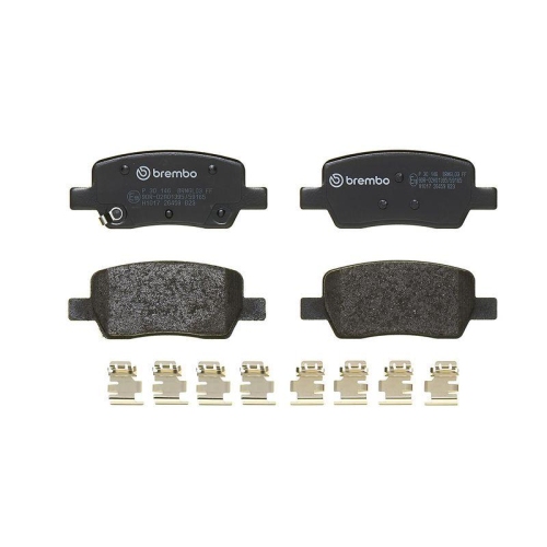 Bremsbelagsatz Scheibenbremse Brembo P30146 Prime Line f&uuml;r Hyundai Hinterachse