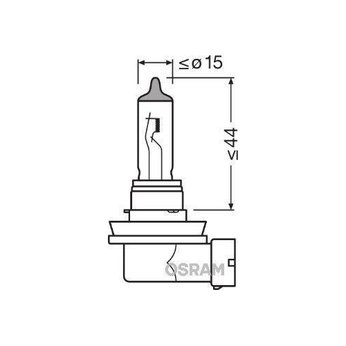 Gl&uuml;hlampe Abbiegescheinwerfer Ams-osram 64211 Original f&uuml;r