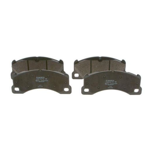 Bremsbelagsatz Scheibenbremse Bosch 0986494787 f&uuml;r Porsche Hinterachse