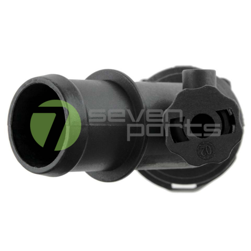 K&uuml;hlmittelflansch 7 Seven Parts SV2300404 f&uuml;r Audi Skoda VW Vag Cupra Seat