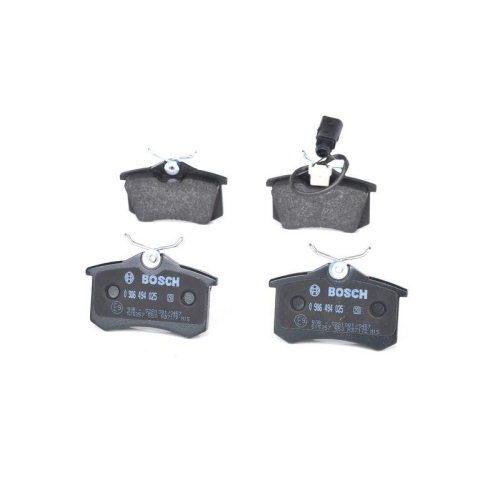 Bremsbelagsatz Scheibenbremse Bosch 0986494025 f&uuml;r Ford Seat VW Hinterachse