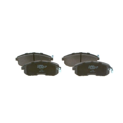 Bremsbelagsatz Scheibenbremse Bosch 0986494572 f&uuml;r Nissan Infiniti Vorderachse