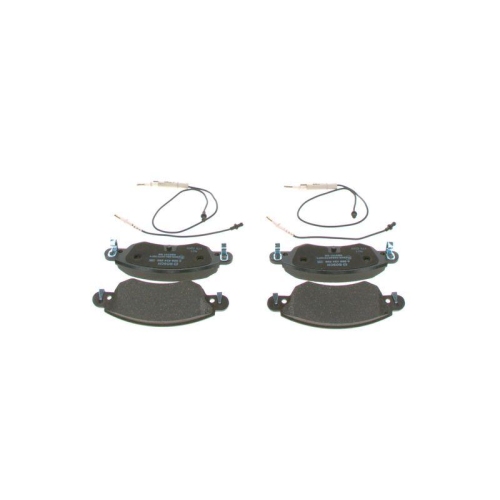 Bremsbelagsatz Scheibenbremse Bosch 0986424598 f&uuml;r Citro&euml;n Peugeot Vorderachse