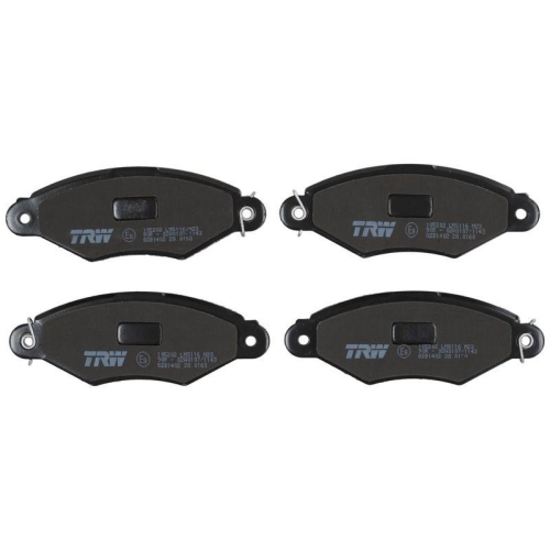 Brake Pad Set Disc Brake Trw GDB1402 Cotec for Nissan Renault Front Axle