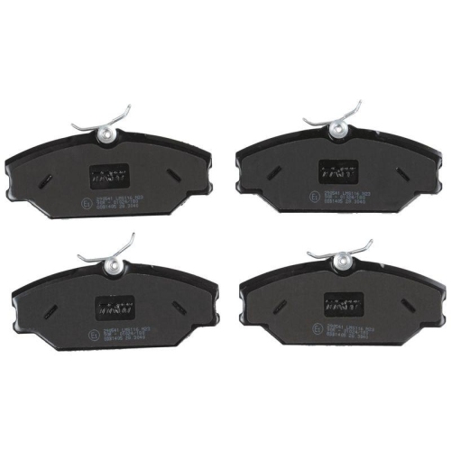 Bremsbelagsatz Scheibenbremse Trw GDB1405 Cotec f&uuml;r Renault Vorderachse