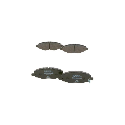 Bremsbelagsatz Scheibenbremse Bosch 0986494326 f&uuml;r Toyota Lexus Vorderachse