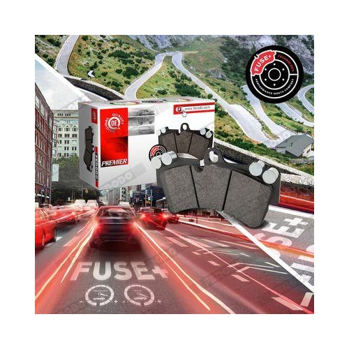 Bremsbelagsatz Scheibenbremse Ferodo FDB4393 Fuse+ Technology f&uuml;r Audi