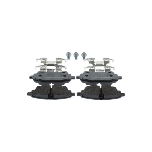 Bremsbelagsatz Scheibenbremse Bosch 0986460174 f&uuml;r Audi VW Hinterachse