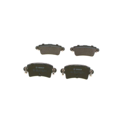 Bremsbelagsatz Scheibenbremse Bosch 0986494043 f&uuml;r Nissan Opel Renault Saab