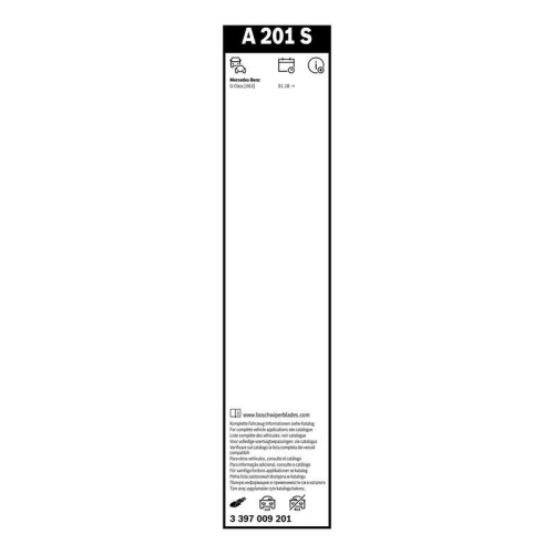 Wischblatt Bosch 3397009201 Aerotwin f&uuml;r Mercedes Benz Mercedes Benz Vorne