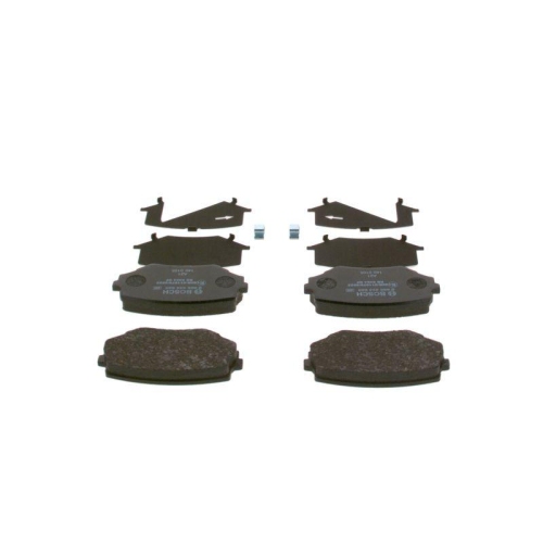 Bremsbelagsatz Scheibenbremse Bosch 0986424658 f&uuml;r Citro&euml;n Peugeot Vorderachse