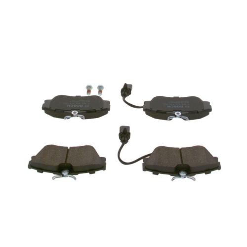 Bremsbelagsatz Scheibenbremse Bosch 0986424672 für VW Vorderachse