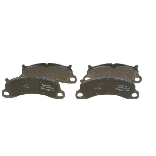 Bremsbelagsatz Scheibenbremse Bosch 0986494806 f&uuml;r Porsche Vorderachse