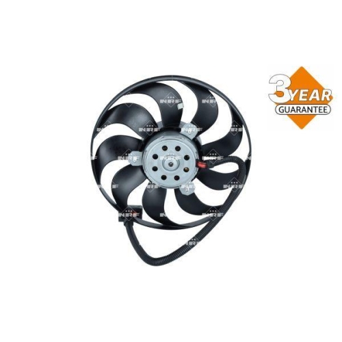 L&uuml;fter Motork&uuml;hlung Nrf 47398 f&uuml;r Audi Seat Skoda VW Links Rechts