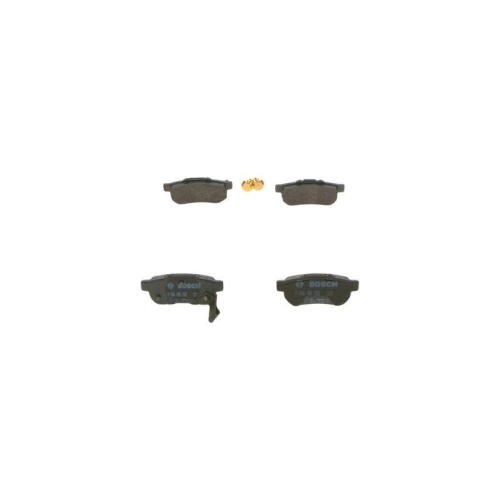 Bremsbelagsatz Scheibenbremse Bosch 0986494392 f&uuml;r Honda Mazda Hinterachse