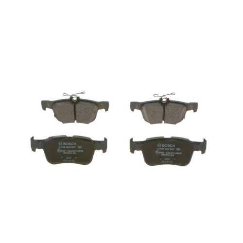Bremsbelagsatz Scheibenbremse Bosch 0986424807 f&uuml;r Honda Hinterachse