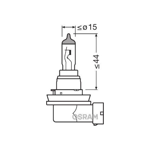 Gl&uuml;hlampe Abbiegescheinwerfer Ams-osram 64219L Original f&uuml;r