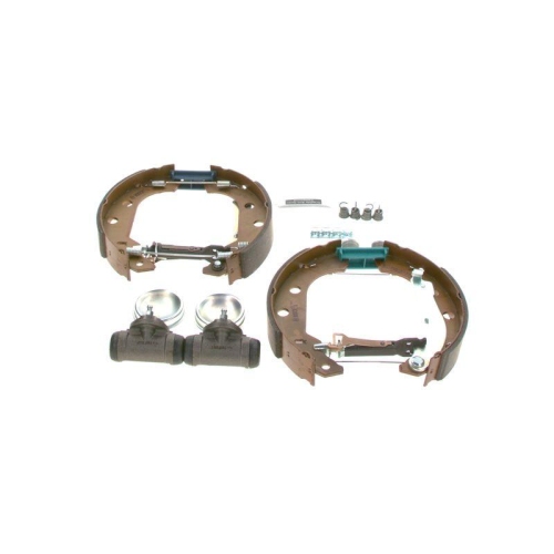 Bremsbackensatz Bosch 0204114203 Kit Superpro f&uuml;r Citro&euml;n Peugeot Hinterachse