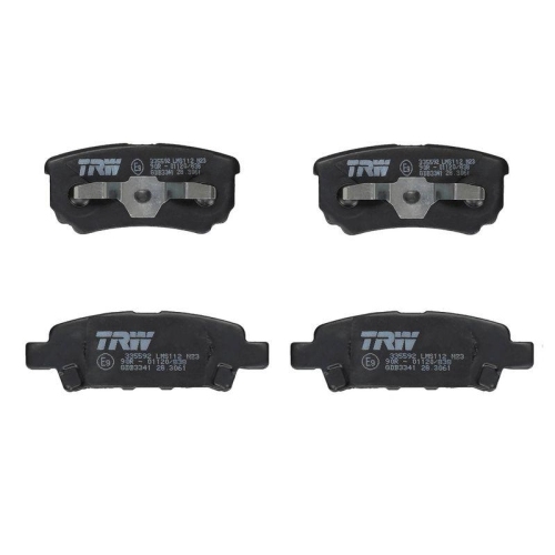 Bremsbelagsatz Scheibenbremse Trw GDB3341 Cotec f&uuml;r Chrysler Dodge Mitsubishi