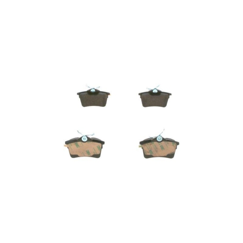 Bremsbelagsatz Scheibenbremse Bosch 0986494304 f&uuml;r Citro&euml;n Peugeot Hinterachse