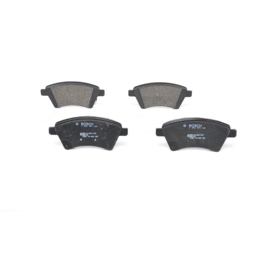 Bremsbelagsatz Scheibenbremse Bosch 0986494129 f&uuml;r Alfa Romeo Fiat Lancia Suzuki