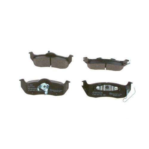 Bremsbelagsatz Scheibenbremse Bosch 0986494142 f&uuml;r Chrysler Nissan Jeep Infiniti