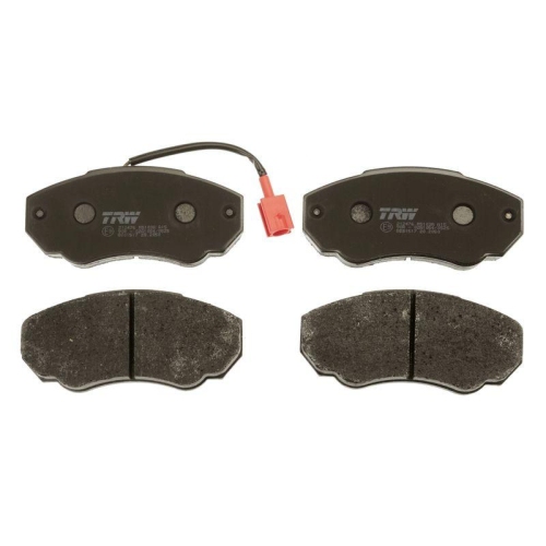 Bremsbelagsatz Scheibenbremse Trw GDB1517 Cotec f&uuml;r Citro&euml;n Fiat Peugeot