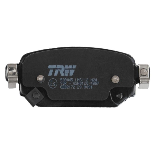 Bremsbelagsatz Scheibenbremse Trw GDB2172 f&uuml;r Mazda Hinterachse