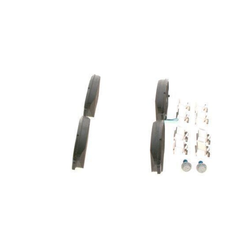 Bremsbelagsatz Scheibenbremse Bosch 0986494157 f&uuml;r Alfa Romeo Chrysler Fiat Opel