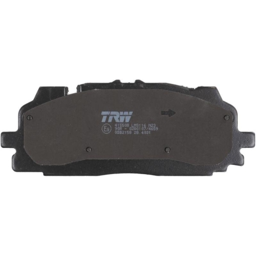 Bremsbelagsatz Scheibenbremse Trw GDB2158 f&uuml;r Seat VW Audi (faw) Cupra