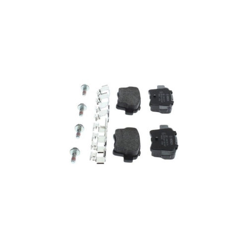 Bremsbelagsatz Scheibenbremse Bosch 0986494222 f&uuml;r Alfa Romeo Fiat Lancia Opel