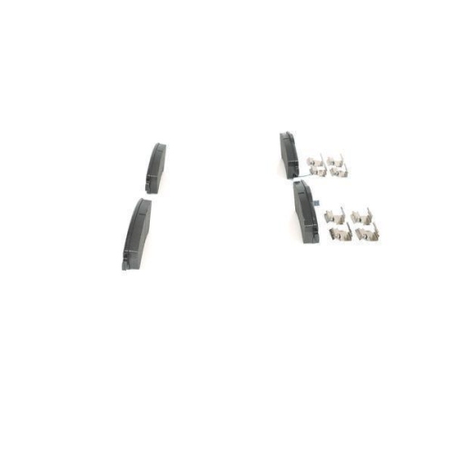 Bremsbelagsatz Scheibenbremse Bosch 0986494932 f&uuml;r Toyota Vorderachse