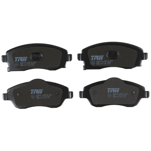 Bremsbelagsatz Scheibenbremse Trw GDB1570 Cotec f&uuml;r Vauxhall Opel Vorderachse