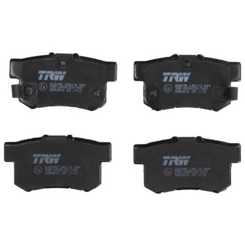 Bremsbelagsatz Scheibenbremse Trw GDB3516 f&uuml;r Suzuki Hinterachse