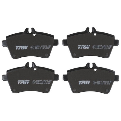 Bremsbelagsatz Scheibenbremse Trw GDB1630 Cotec f&uuml;r Mercedes Benz Mercedes Benz