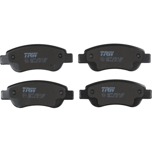 Bremsbelagsatz Scheibenbremse Trw GDB1633 Cotec für Toyota Citroën Geely Jac