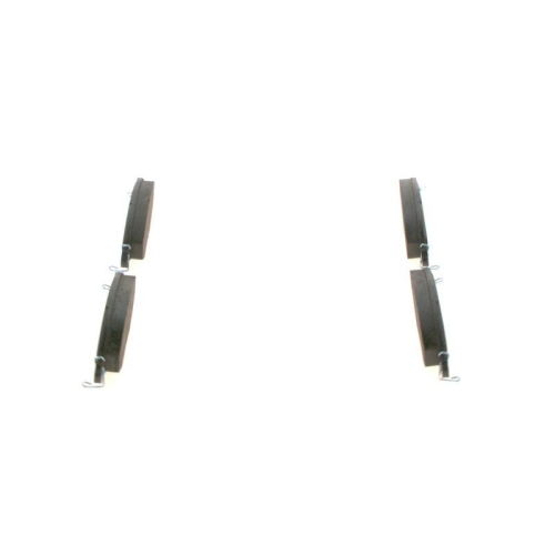 Bremsbelagsatz Scheibenbremse Bosch 0986424453 f&uuml;r Citro&euml;n Peugeot Vorderachse