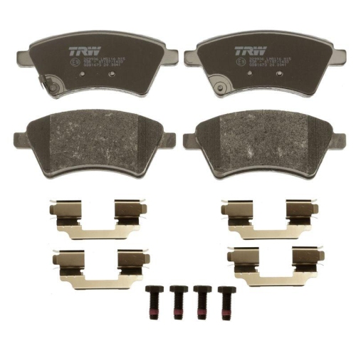 Bremsbelagsatz Scheibenbremse Trw GDB1673 Cotec f&uuml;r Suzuki Fiat Vorderachse