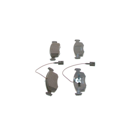 Bremsbelagsatz Scheibenbremse Bosch 0986424515 f&uuml;r Alfa Romeo Fiat Lancia