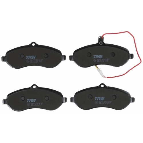 Bremsbelagsatz Scheibenbremse Trw GDB1718 Cotec f&uuml;r Toyota Citro&euml;n Fiat Lancia