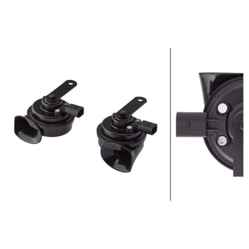 Horn Hella 3FH 012 010-021 für Audi Seat Skoda VW