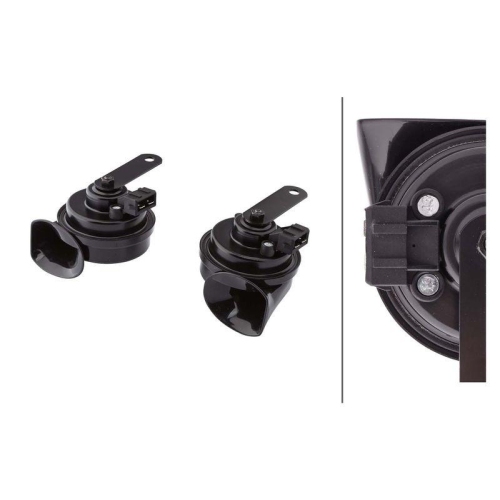 Horn Hella 3FH 012 010-031 für Audi Seat Skoda VW