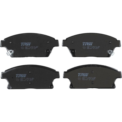 Bremsbelagsatz Scheibenbremse Trw GDB1847 Cotec f&uuml;r Vauxhall Chevrolet Buick