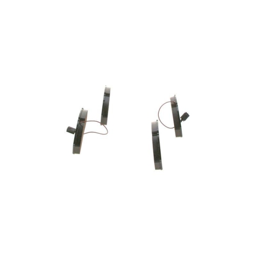 Bremsbelagsatz Scheibenbremse Bosch 0986494278 f&uuml;r Iveco Nissan Renault