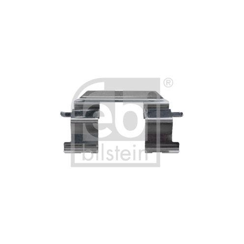 Bremsbelagsatz Scheibenbremse Febi Bilstein 16974 f&uuml;r Opel Vauxhall Vorderachse