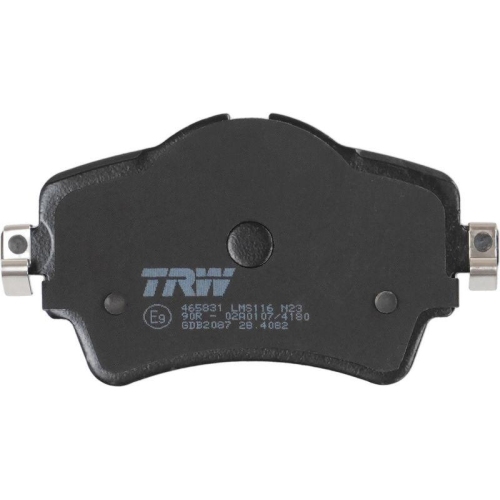 Bremsbelagsatz Scheibenbremse Trw GDB2087 f&uuml;r Mini Bmw Vorderachse