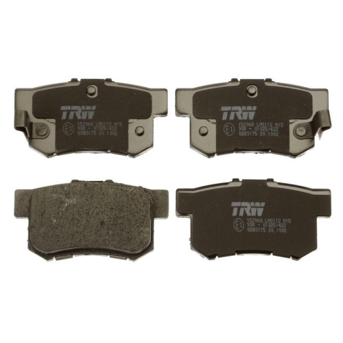 Bremsbelagsatz Scheibenbremse Trw GDB3175 Cotec f&uuml;r Acura Honda MG Rover