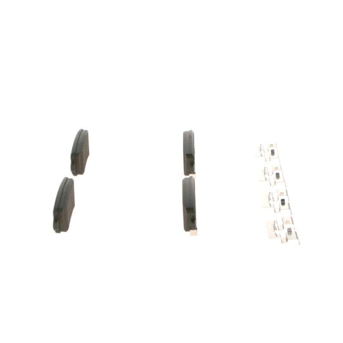 Bremsbelagsatz Scheibenbremse Bosch 0986424124 f&uuml;r Opel Saab Vauxhall Chevrolet