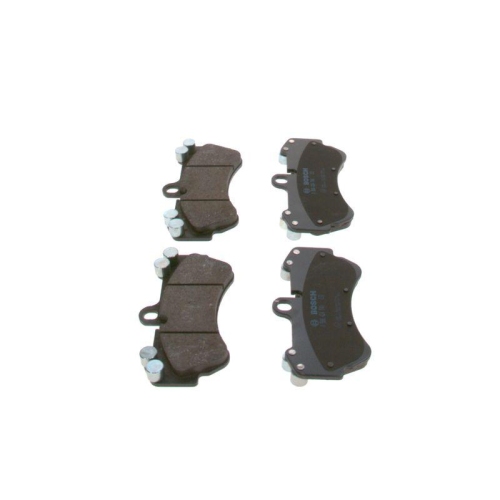 Bremsbelagsatz Scheibenbremse Bosch 0986424740 f&uuml;r Audi Porsche VW Vorderachse